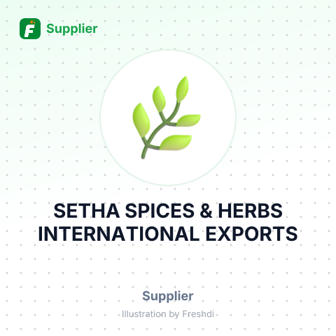 SETHA SPICES & HERBS INTERNATIONAL EXPORTS – summary card, no photo uploaded yet