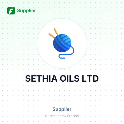 SETHIA OILS LTD – summary card, no photo uploaded yet