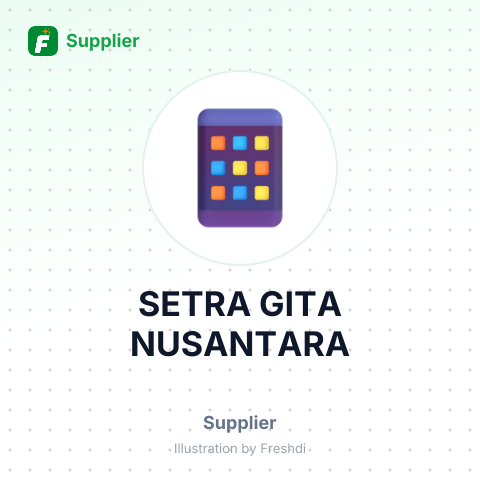 SETRA GITA NUSANTARA – summary card, no photo uploaded yet
