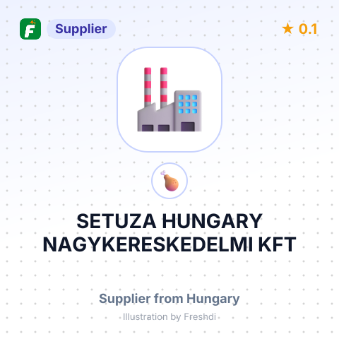 SETUZA HUNGARY NAGYKERESKEDELMI KFT – summary card, no photo uploaded yet