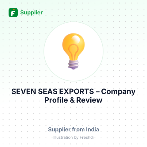 SEVEN SEAS EXPORTS – summary card, no photo uploaded yet