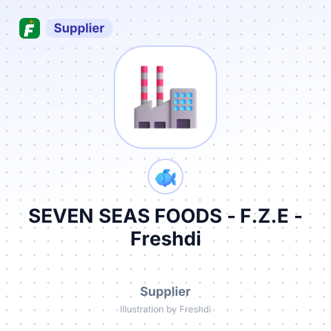 SEVEN SEAS FOODS - F.Z.E – summary card, no photo uploaded yet