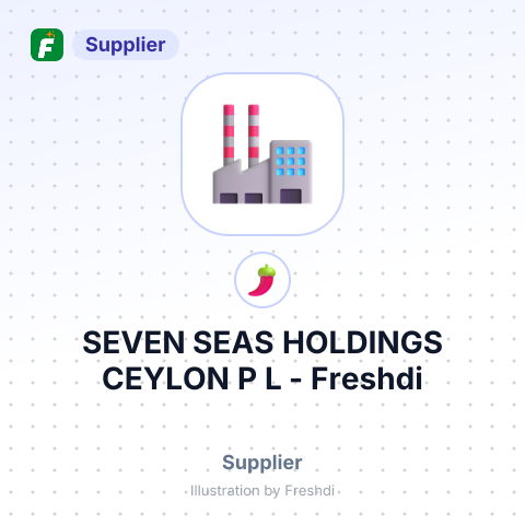 SEVEN SEAS HOLDINGS CEYLON P L – summary card, no photo uploaded yet