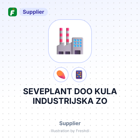 SEVEPLANT DOO KULA INDUSTRIJSKA ZO – summary card, no photo uploaded yet