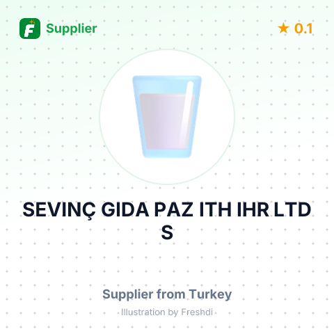 SEVINÇ GIDA PAZ ITH IHR LTD S – summary card, no photo uploaded yet