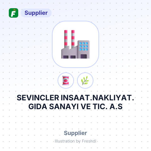 SEVINCLER INSAAT.NAKLIYAT. GIDA SANAYI VE TIC. A.S – summary card, no photo uploaded yet