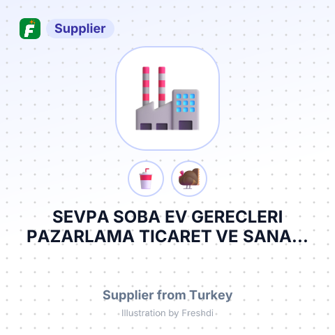 SEVPA SOBA EV GERECLERI PAZARLAMA TICARET VE SANAYI LIMITED SIRKETI – summary card, no photo uploaded yet