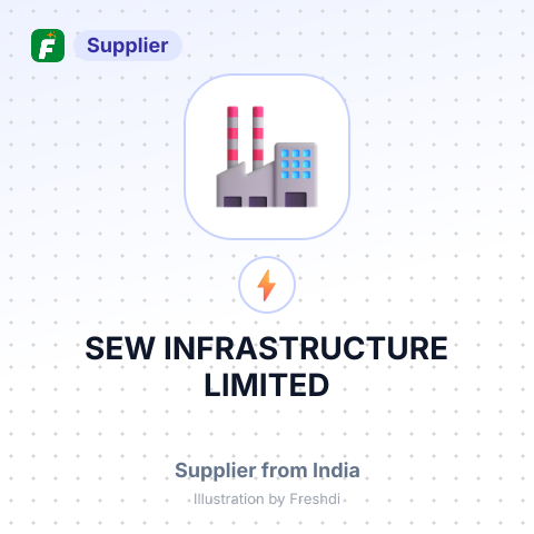 SEW INFRASTRUCTURE LIMITED – summary card, no photo uploaded yet