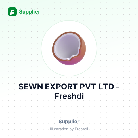SEWN EXPORT PVT LTD – summary card, no photo uploaded yet