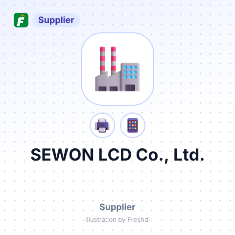 SEWON LCD Co., Ltd. – summary card, no photo uploaded yet