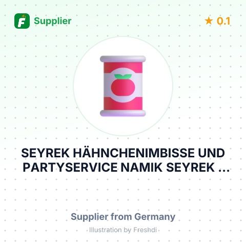 SEYREK HÄHNCHENIMBISSE UND PARTYSERVICE NAMIK SEYREK – summary card, no photo uploaded yet