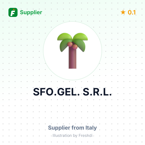 SFO.GEL. S.R.L. – summary card, no photo uploaded yet