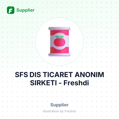 SFS DIS TICARET ANONIM SIRKETI – summary card, no photo uploaded yet