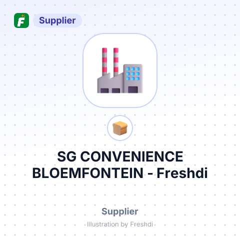 SG CONVENIENCE BLOEMFONTEIN – summary card, no photo uploaded yet