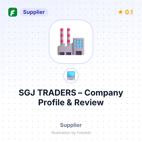 SGJ TRADERS – summary card, no photo uploaded yet