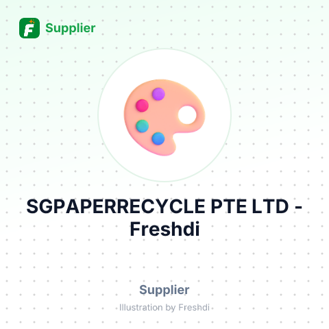 SGPAPERRECYCLE PTE LTD – summary card, no photo uploaded yet
