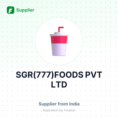 SGR(777)FOODS PVT LTD – summary card, no photo uploaded yet