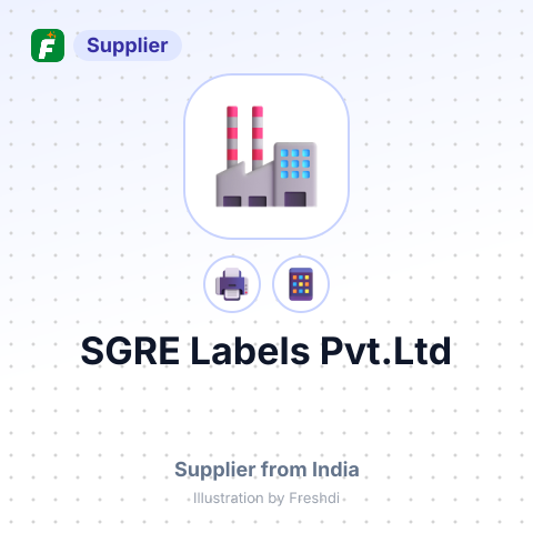 SGRE Labels Pvt.Ltd – summary card, no photo uploaded yet