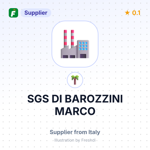 SGS DI BAROZZINI MARCO – summary card, no photo uploaded yet