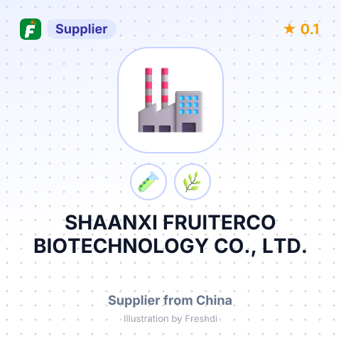 SHAANXI FRUITERCO BIOTECHNOLOGY CO., LTD. – summary card, no photo uploaded yet