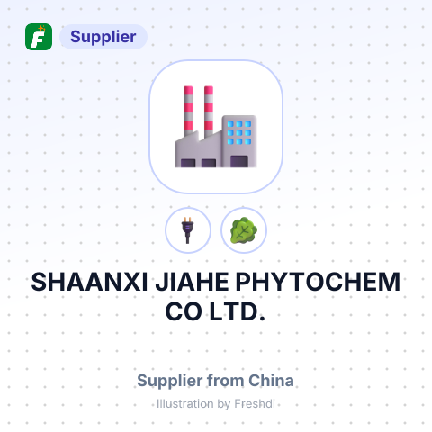 SHAANXI JIAHE PHYTOCHEM CO LTD. – summary card, no photo uploaded yet