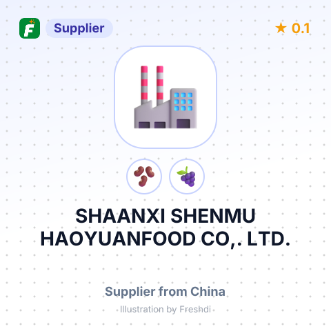 SHAANXI SHENMU HAOYUANFOOD CO,. LTD. – summary card, no photo uploaded yet