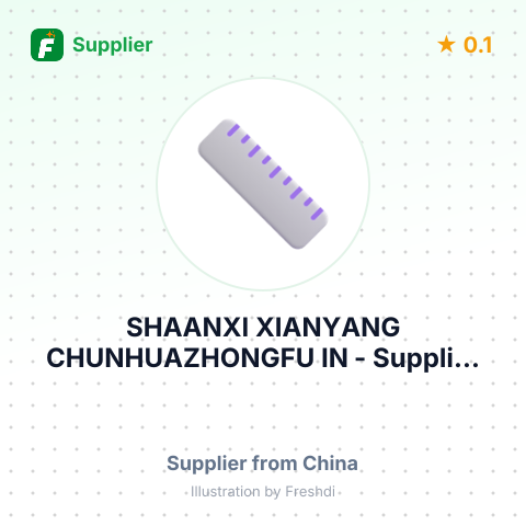 SHAANXI XIANYANG CHUNHUAZHONGFU IN – summary card, no photo uploaded yet