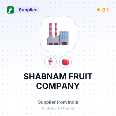 SHABNAM FRUIT COMPANY – summary card, no photo uploaded yet