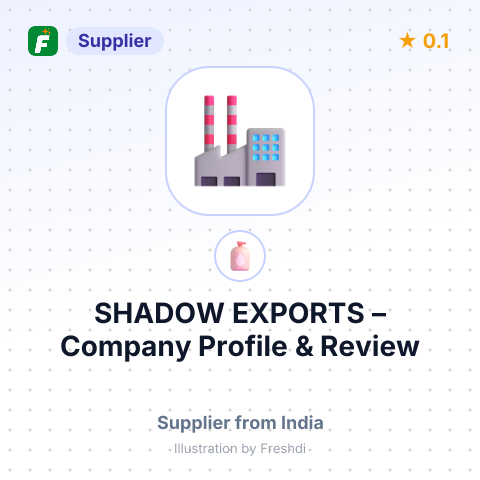 SHADOW EXPORTS – summary card, no photo uploaded yet