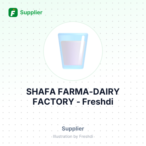SHAFA FARMA-DAIRY FACTORY – summary card, no photo uploaded yet