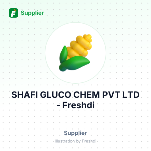 SHAFI GLUCO CHEM PVT LTD – summary card, no photo uploaded yet