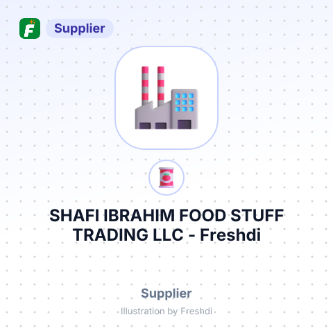 SHAFI IBRAHIM FOOD STUFF TRADING LLC – summary card, no photo uploaded yet