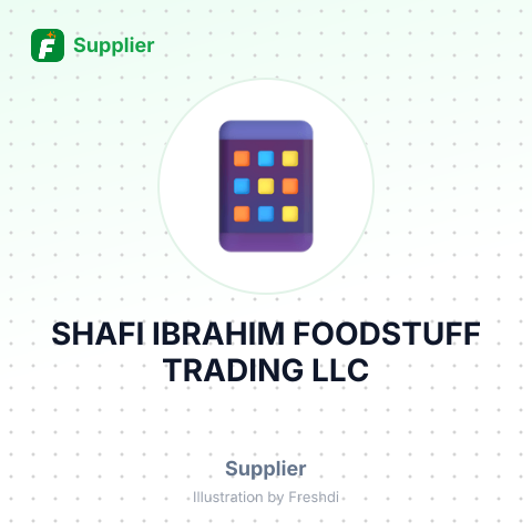 SHAFI IBRAHIM FOODSTUFF TRADING LLC – summary card, no photo uploaded yet