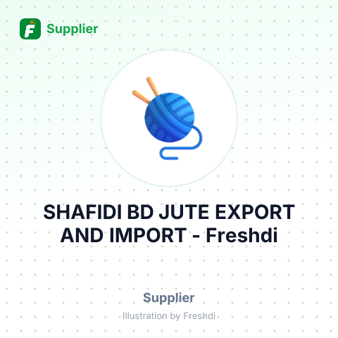 SHAFIDI BD JUTE EXPORT AND IMPORT – summary card, no photo uploaded yet