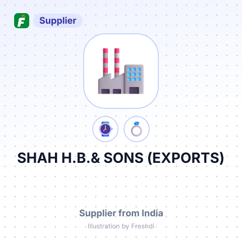 SHAH H.B.& SONS (EXPORTS) – summary card, no photo uploaded yet