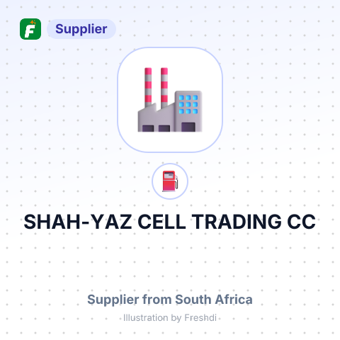SHAH-YAZ CELL TRADING CC – summary card, no photo uploaded yet