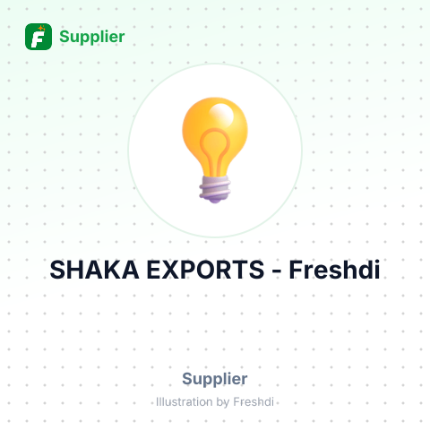 SHAKA EXPORTS – summary card, no photo uploaded yet