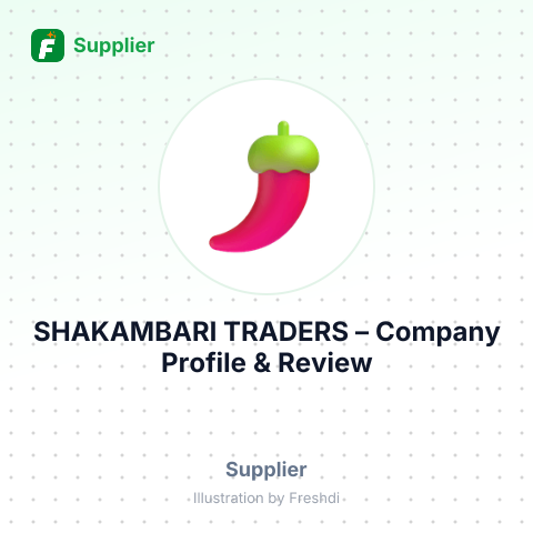 SHAKAMBARI TRADERS – summary card, no photo uploaded yet