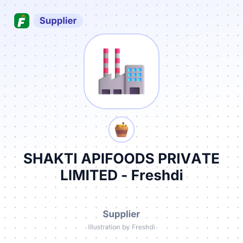 SHAKTI APIFOODS PRIVATE LIMITED – summary card, no photo uploaded yet