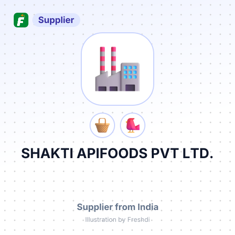 SHAKTI APIFOODS PVT LTD. – summary card, no photo uploaded yet