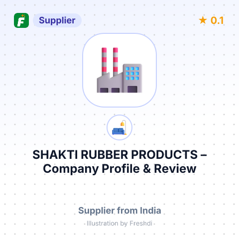 SHAKTI RUBBER PRODUCTS – summary card, no photo uploaded yet