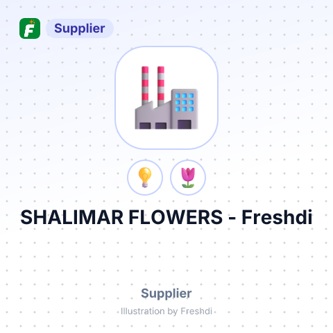 SHALIMAR FLOWERS – summary card, no photo uploaded yet