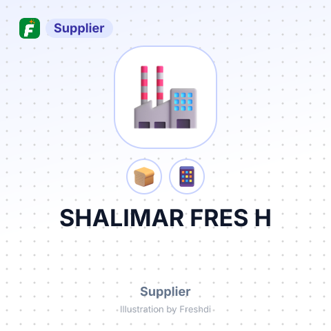 SHALIMAR FRES H – summary card, no photo uploaded yet
