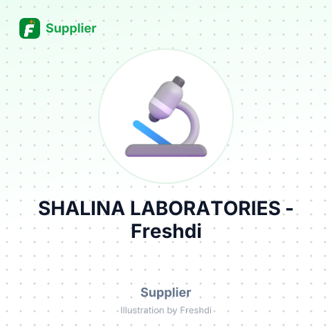 SHALINA LABORATORIES – summary card, no photo uploaded yet