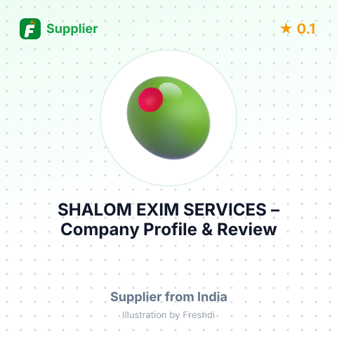 SHALOM EXIM SERVICES – summary card, no photo uploaded yet