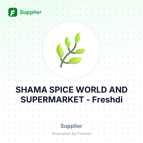SHAMA SPICE WORLD AND SUPERMARKET – summary card, no photo uploaded yet