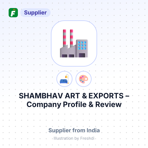 SHAMBHAV ART & EXPORTS – summary card, no photo uploaded yet
