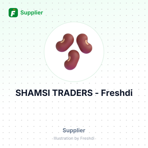 SHAMSI TRADERS – summary card, no photo uploaded yet