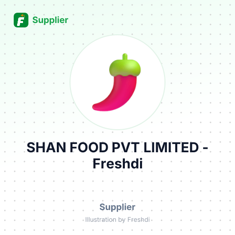 SHAN FOOD PVT LIMITED – summary card, no photo uploaded yet