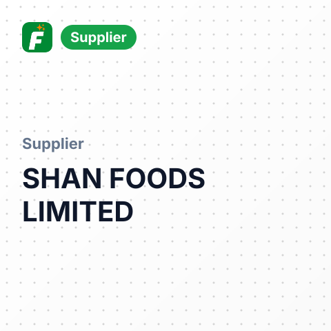 SHAN FOODS LIMITED – summary card, no photo uploaded yet